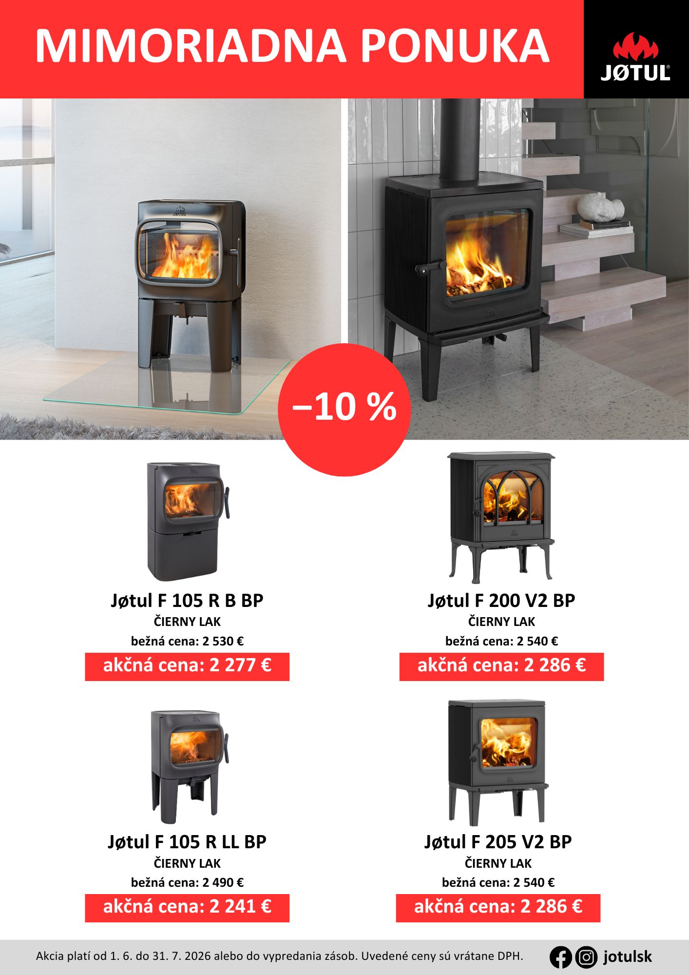 Mimoriadna ponuka Jotul 1.6.-31.7.2026 str.2
